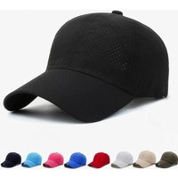 Summer Quick-Dry Baseball Cap - Sun Protection Hat For Women & Men, Large Head Circumference, Lightweight Outdoor Sports Cap