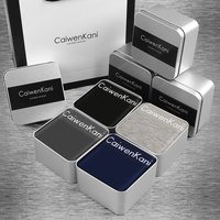 Underwear Boxer Briefs Breathable Cotton Modal Four Corner Graphene Thin Shorts Pants Gift Box