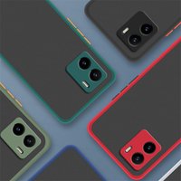 Matte PC Cover Vivo Y15A Case Vivo Y15A Y15S Y20 Y21 Y31S Y33S Y51S Y52S Y72 Cover Shockproof