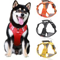 No Pull Adjutable Medium Dog Harne Reflective Summer Vet Large Dog Hukie Golden Retriever Pet PawParty Store