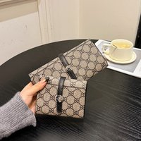 Luggage & Bags Niche design fashion small wallet women new short style multi card slot buckle three fold hand held long wallet