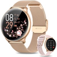 Smartwatch 1.32” HD Full Touch Screen Watch SpO2 Heart Rate Monitor Menstrual Cycle Sleep Monitor Pedometer Calories Fitness Tracker