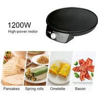 AgileLife European Standard Pancake Machine, Pancake Machine, Multifunctional Pancake, Fruit Burrito, Spring Roll Pan, Pancake Machine, Frying Machine