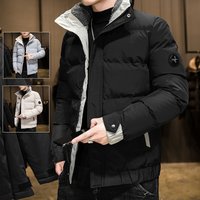 2024 Winter Korean Style Coat Warm Silk Thickened Cotton Padded Jacket Outerwear Trendy