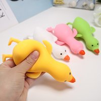 Duck Decompression Toy Foam Squishies Big White Goose Little Yellow Duck Stress Relief Gadgets For Children And Adults