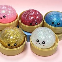 Steamed Buns Stress Reliever Portable Non Sticky Venting Device Popular Novelty Toy
