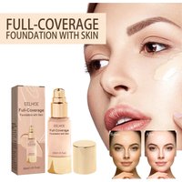 EELHOE concealer liquid brightens covers skin, is clear, delicate, and has a long-lasting foundation make-up
