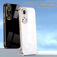 Case Huawei Honor 50 Soft Silicone Case Huawei Honor 50 Pro 50 SE Eletroplated Phone Case Protective Cover H