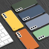 Candy Frameless Matte Case Samsung Galaxy S22 S21 S20 Note20 Ultra S9 S10 Plus FE Slim Hard PC Shockproof Bump