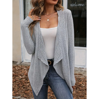 2025 Knitted Sweater Foreign Trade Spring Autumn Sweater Knitted Lazy Loose Top Cardigan Jacket