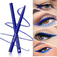 Waterproof Matte Blue Eyeliner Gel Pencil Ultra fine Smooth Quick Dry Non Smudge Easy Wear Brown White Eyeliner Pen Makeup