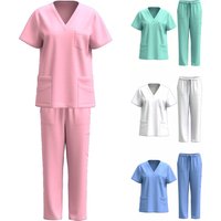 Clothing Hand Washing Clothes Female Medical Clothes Split Suits Doctor Clothes