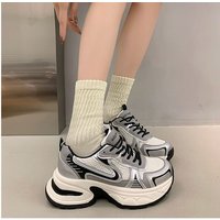 Shoes Thick Soled Daddy Summer Breathable Height Enhancing All Match Casual Sports Shoes