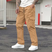  European Style Woven Casual Pants – Retro High Waisted Loose Fit 