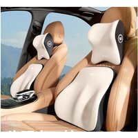 Car headrest neck car seat pillow memory cotton high end waist protection cushion universal all year round