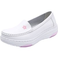 Nurse Shoes Soft Soles Breathable Doctors Work Shoes Thick Soles Non slip Flat Medical Shoes Comfortable Small Shoes