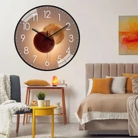 8″ Vintage Wall Clock – Silent Nordic Home Decor