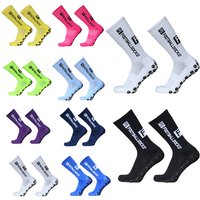 Men's And Women's Anti-Slip Football Socks With Silicone Circles Thickened Towel Circular Soccer Socks Unisex Sports Footwear
