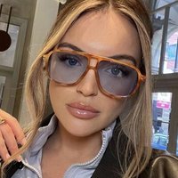 Men’s Sunglasses Retro Women’s Sunglasses Anti Ultraviolet Sun Glasses Men’s Fashion Personality Tortoise Shell Pilot Style