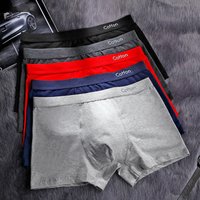 Cotton Underwear 3DU Convex Underwear Three dimensional Printing Cotton Boxer Pants Manufacturers Wholesale