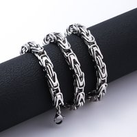 Voghion Réduction de 16% sur les colliers en acier inoxydable V et chaînes hiphop