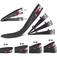 New Foot Pad Invisible Insole Cut Shoe Heel Insert Taller Support Absorbing Increase Height Heightening Cushion Lift