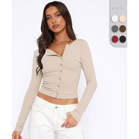 2025 New Y2K Hot Girl Top For Autumn Winter, High-end Buttoned Knit Cardigan With Slimming Effect And Straight Shoulders