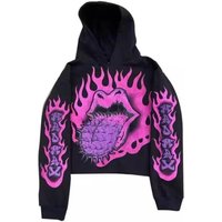 clothing Skull Hoodie Autumn Winter Y2k Retro Gothic Fashion Hip Hop Long Sleeve Jacket Loose Hooded Sweatshirt
