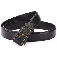 Belt High end Belt Business Fashion Middle aged Peoples Belt Alloy Automatic Buckle Versatile Pants Belt