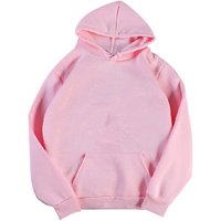 2024 autumn winter loose fit hooded solid hoodie casual couples shirt