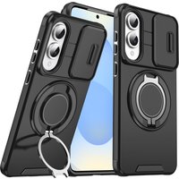 Armor Magnetic Bracket Case Samsung S25 Edge S24 S23 Plus Ultra FE A56 A36 A16 A06 A55 A35 A15 Hybrid Bump