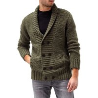 Clothing Knitted Tops Autumn Winter Fashion Simple Solid Comfortable Long Sleeve Lapel Long