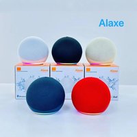 Alaxe Wireless Bluetooth Speaker Wall Mount & TF Card Slot Mini Desktop Speaker Deep Bass & Fabric Cover