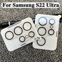Samsung Galaxy S22 Ultra Camera Lens Protector Tempered Glass Samsung S22Ultra Camera Lens Glass Protective Case