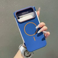 Luxury Matte Magnetic Phone Case IPhone 17Pro 17 Air 16 15 14 13 12 Pro Max Shockproof MagSafe Compatible Wireless Charging Cover