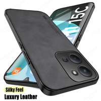 Luxury Leather Matte Phone Case For Xiaomi Redmi 15C 14C 13C 12C 10C 9C K70 K60 K50 Turbo 3 Sheepskin Shockproof