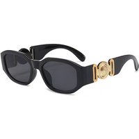 Fashion Trend Polygonal Personalized Glasses Small Box Sunglasses Internet Celebrities Same Cat Eye Glasses