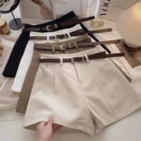 Women’s Clothing Casual Shorts Spring Ins Retro Simple Outer Wear High Waist A Wide Leg Pants