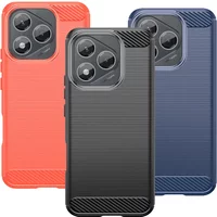 Carbon Fiber Silicone Case For Honor 400 200 90 70 Pro Lite Smart GT TPU Shockproof Protectivt Back Soft Cover