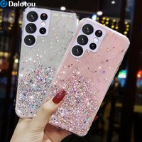 Luxury Bling Glitter Case For Samsung Galaxy S22 Ultra Plus S21 S20 FE A53 A52 A72 A32 A22 A12 A73 A33 A13 A51 A71 Note