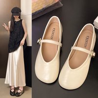 New Single Shoes Mary Jane Fashion Casual Shoes Doudou Shoes Handmade Viscose Shoes