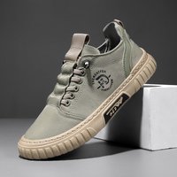 Extra Large Summer Casual Work Shoes Breathable Ice Silk Umbrella Cloth Labor Protection Board Shoes Beijing Style