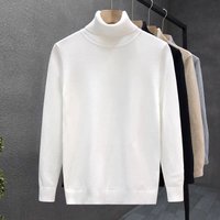 Unisex Style High Neck Sweater – Soft & Breathable Polyester Knit, Slim Fit Ribbed Hem, All-Season Essential