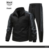 Spring/Autumn Men's Casual Sports Jacket Trendy Youth Cross Border Suit with Three Stripes 2026