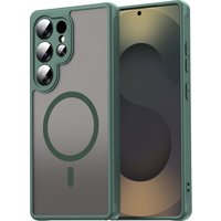 Magnetic Translucent Matte Phone Case Samsung Galaxy S25 Edge S24 Plus + FE A56 A36 A26 A16 A55 A35 Xcover7