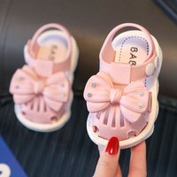 Sandals Style Closed Toe Summer 1 Old Non Slip Soft Sole Home Outdoor Wear Shoes