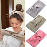 Autumn winter cross hair band headband sweat absorbing hair band sports headband fashion sports fitness headband