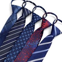 Zipper No Knot Tie Business Casual Suit Accessory