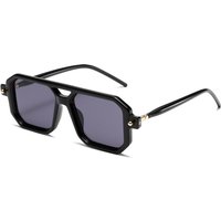 3305 double beam box pilot sunglasses, fashionable UV resistant, trendy and luxurious