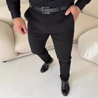  Casual Dress Pants Autumn Lightweight Business Trousers Comfortable Fit & Stylish Solid Colors